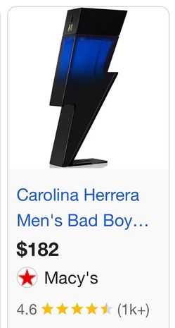 Bad Boy Carolina Herrera Cobalt