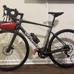 Specialized Allez Size 56 (Grey) With Helmet 