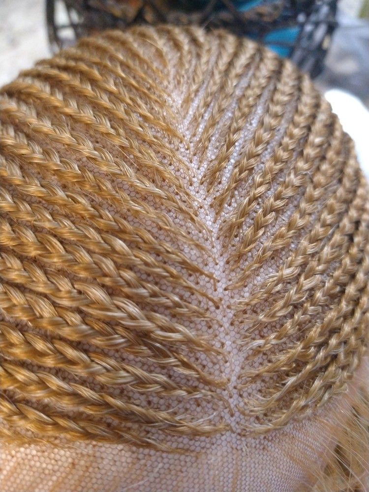 Beautiful Lace Front Braided Wig!