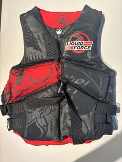 Liquid Force Watson CGA Life Vest — Adult Medium 36"-40" — USCG Type III Wakeboard