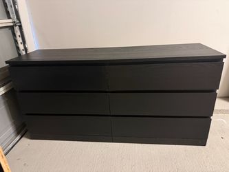 IKEA Malm 6 Drawer Dresser