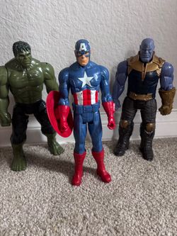 Marvel Hulk Thanos Captain America