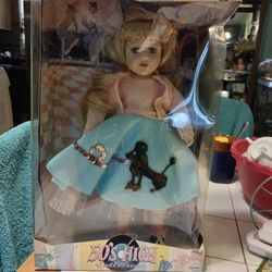 Vintage 50's High Collection Porcelain Doll 