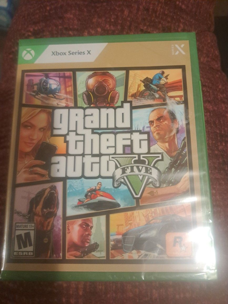 XBOX SERIES X GRAND THEFT AUTO 5 