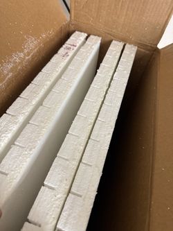 Free 4 pc garage door insulation
