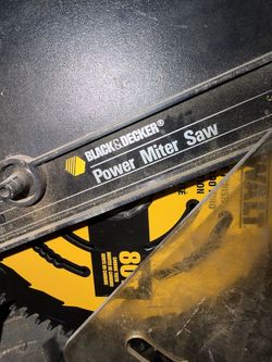 Black & Decker - Power Milter saw. $50.00 OBO