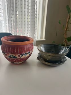 Framed art and plant holders
