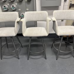 Amisco Sorrento Swivel Counter Stools