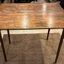 24x32x28 Antique Folding Sewing Table 