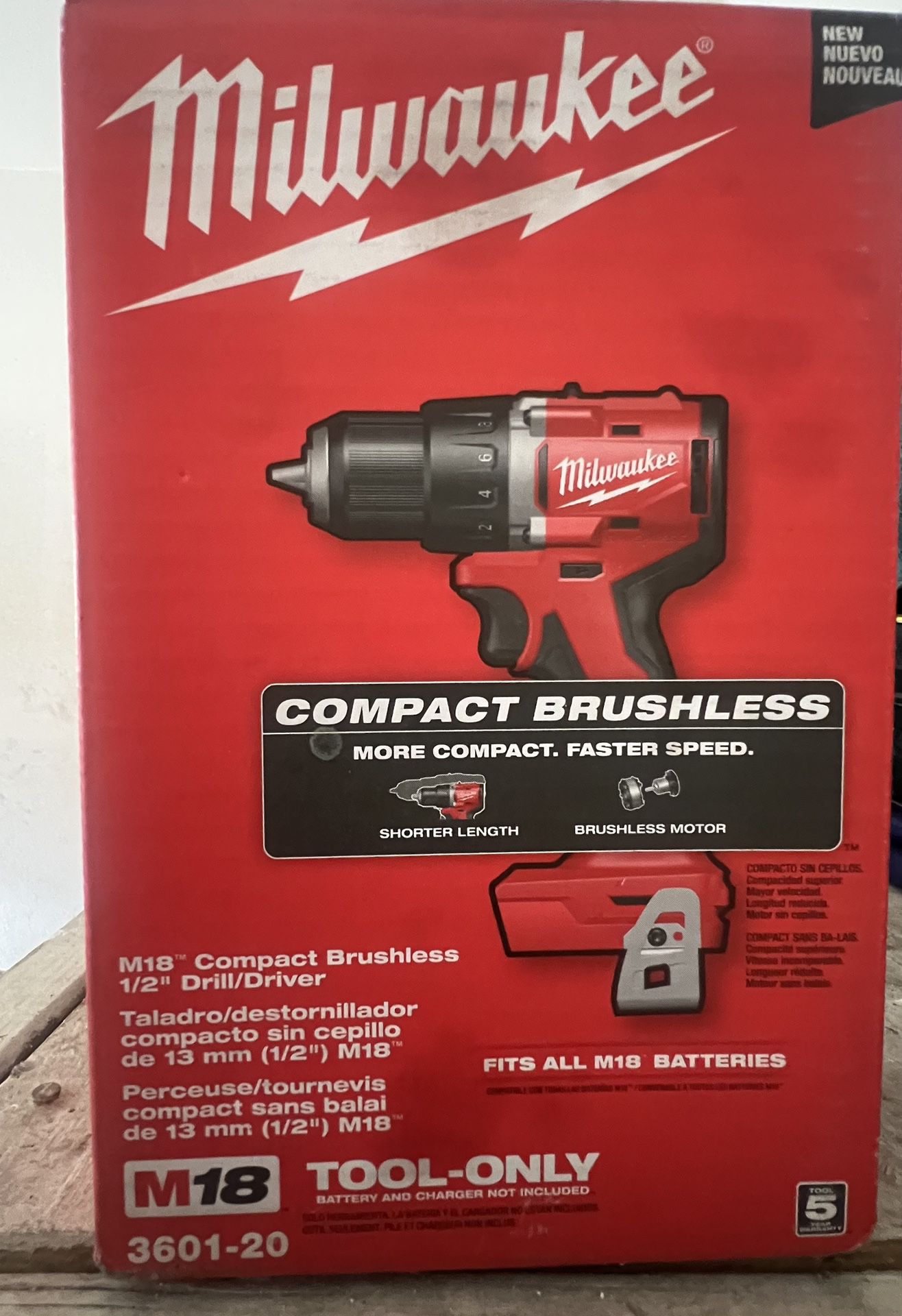 Milwaukee Compact Drill/driver 