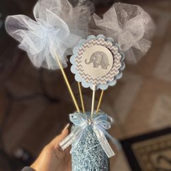 Elephant Baby shower Centerpiece 