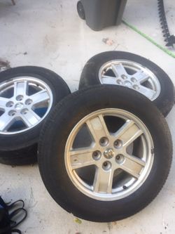 18" Dodge Rims with tiers