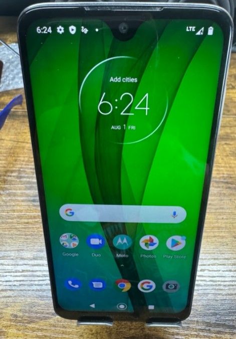 UNLOCKED Moto G7 64GB 4G LTE 8090