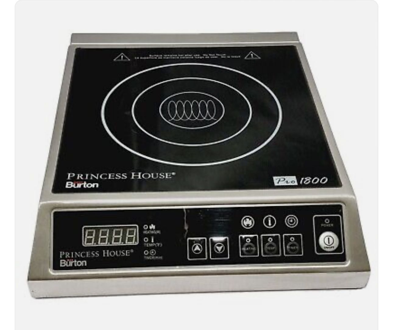 PRINCESS HOUSE MAX BURTON PRO 1800 INDUCTION BURNER