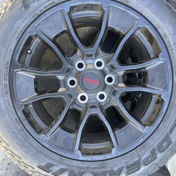 ORIGINAL 20” TOYOTA TUNDRA 2025 Wheels With FALKEN AT3 Tires