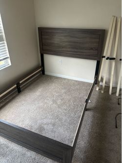 Queen size bed frame
