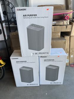 4-in-1 Air Purifier with HEPA Filter (Part number: AirPurifier-Euhomy-AP01). $45