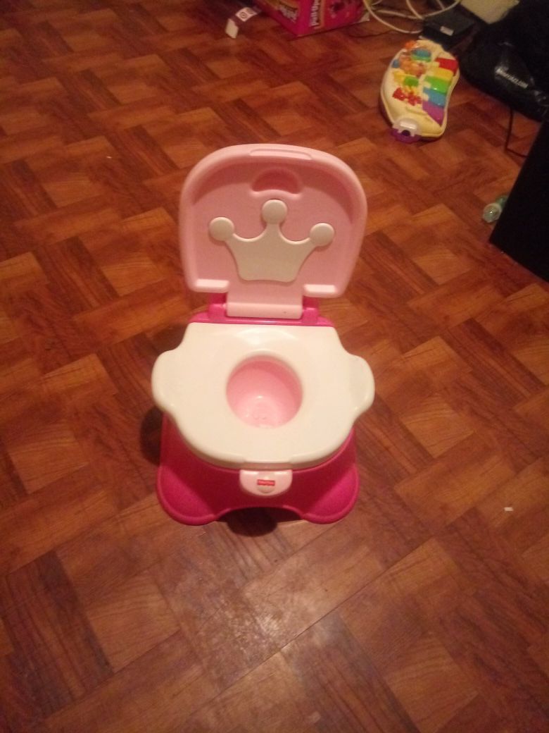 Free baby girl potty training toilet