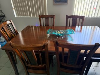 Mahogany dining room set