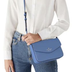 Kate Spade New York NWT Envelope Leather Crossbody Bag