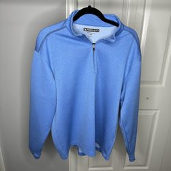 Pebble Beach Quarter Zip Golf Pullover Jacket Shirt (Men’s Size Medium)