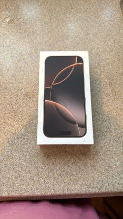 EMPTY iPhone 16 Pro Box 