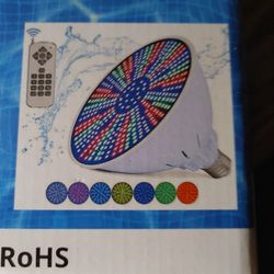 Multicolored Pool Light Bulb