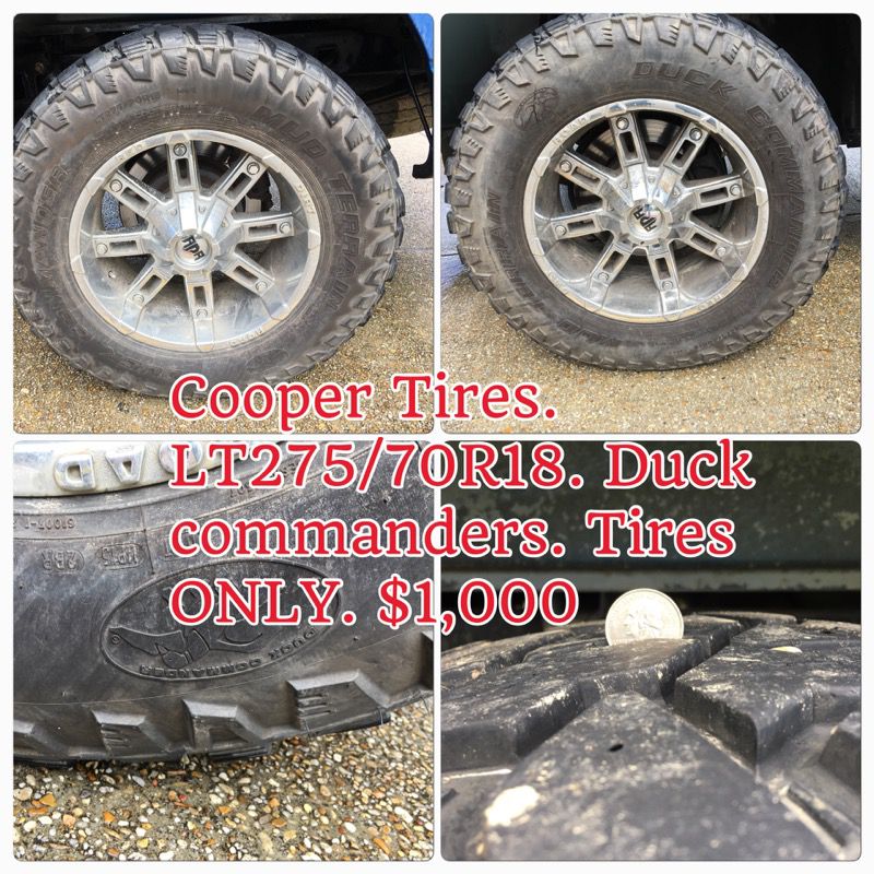 Duck commander tires