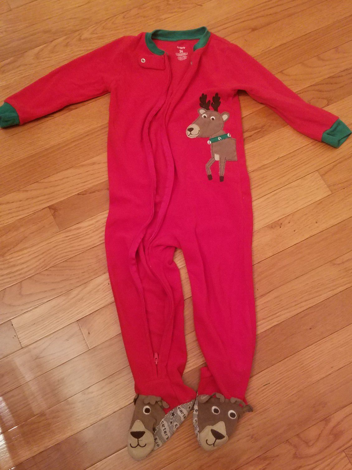 Carter's Kid's Christmas Pajamas, size 3t