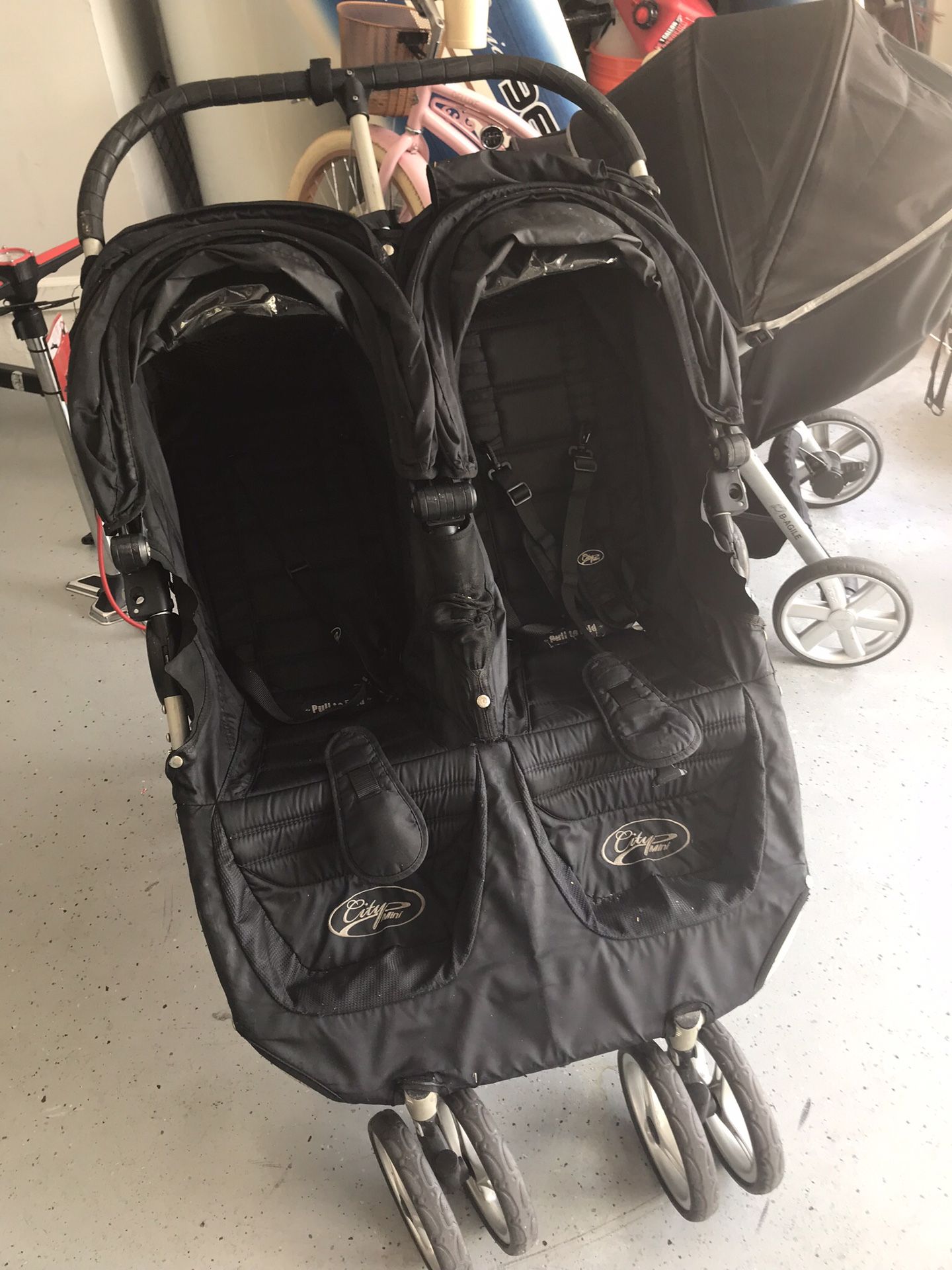 City mini double stroller