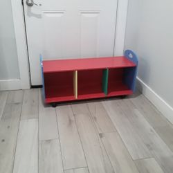 Toy Storage,  Shoes Rack, Book Case With Wheels 