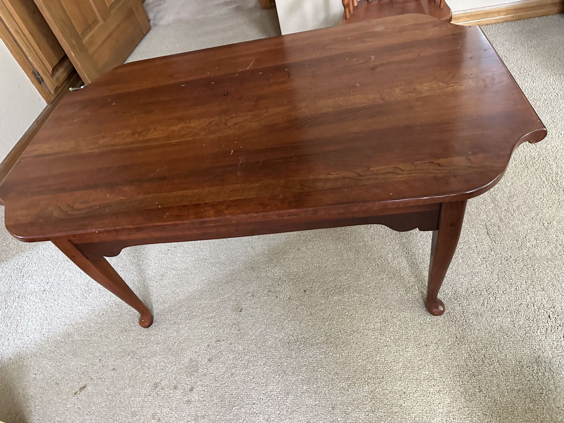 Solid Cherry, Bob Tiberlake Coffee Table