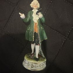 Small Vintage Porcelain Gentleman Figurine