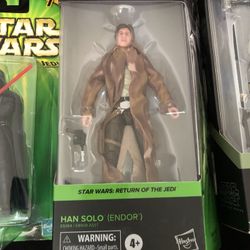 Star Wars Black Series Han Solo Endor Brand New In Box Or Trade For Pokémon.