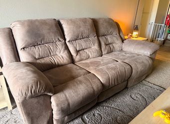 Ashley Furniture Reclining Couch 3 seater