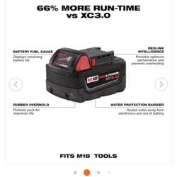 Milwaukee XC5.0 M18 Battery