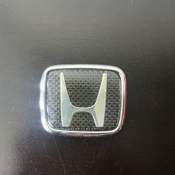 Honda Carbon Fiber Rear Emblem ***Read***