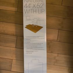 Office Chair Floor Bamboo Guard 