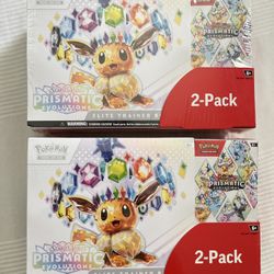 Prismatic Evolutions 2 Pack Bundle