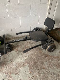 Hover Board with seat attachment