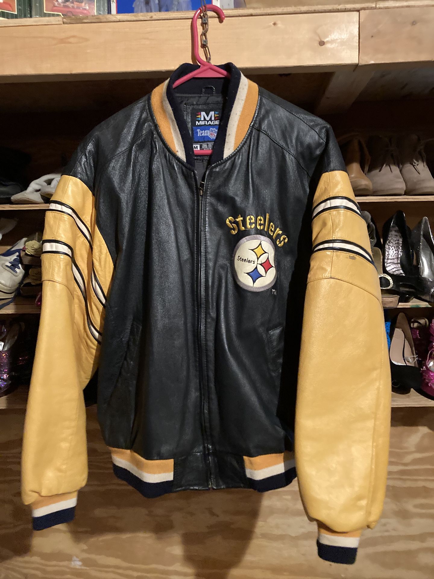 Steeler Leather Jacket/Coats