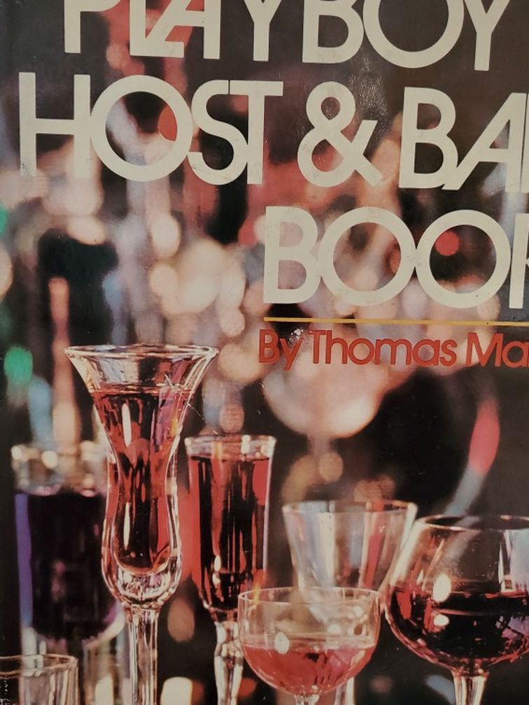 Vintage Playboy Host & Bar Book