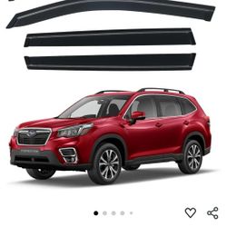Window Visors Rain Guards for 2019-2024 Subaru Forester
