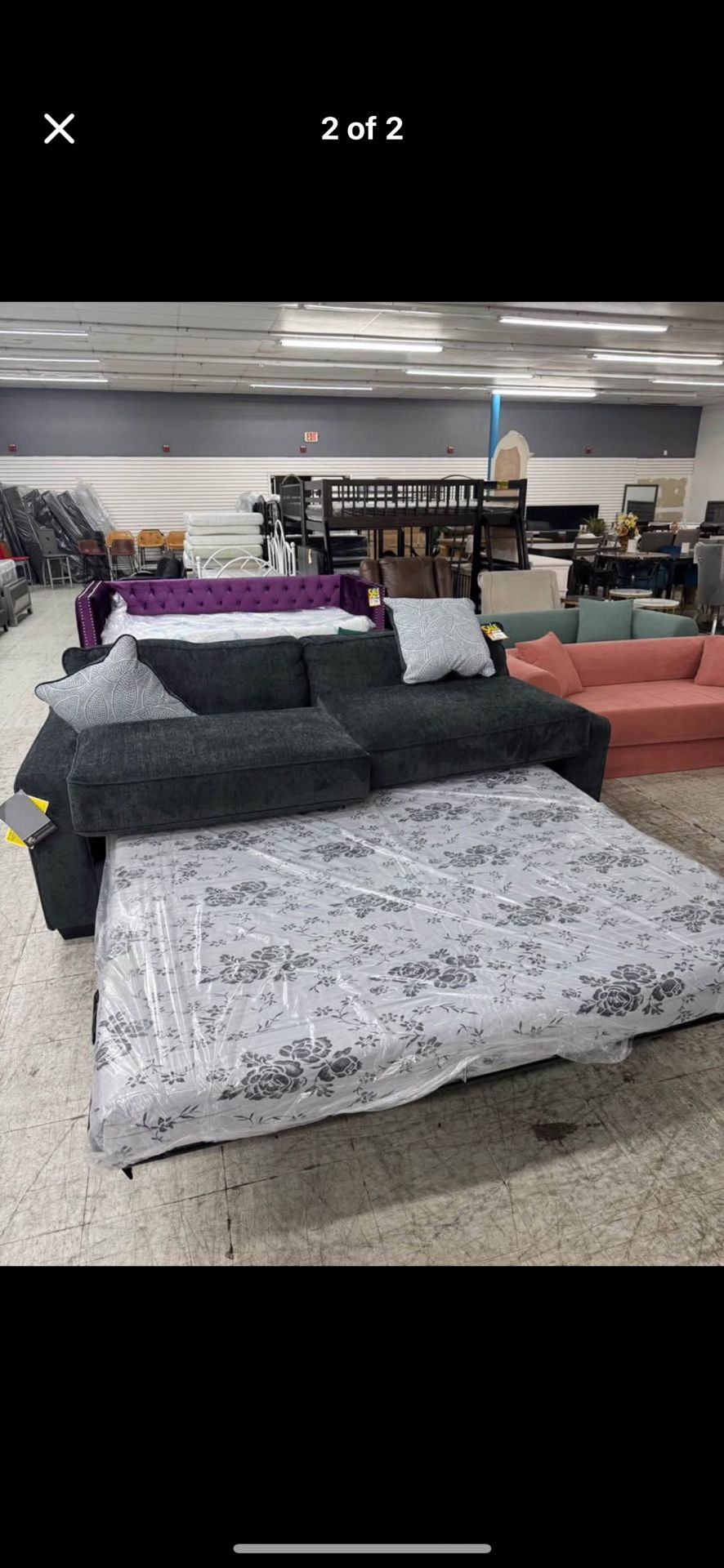 Queen Sleeper Sofa Available For Fast Delivery