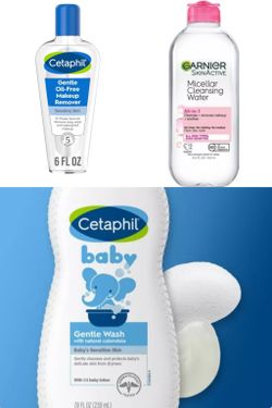 Various Items - Baby Wash, Makeup Removers