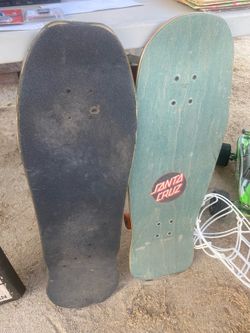 2 Santa Cruz Cruiser Skateboards