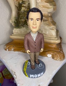 Adrian Monk TV Show Bobblehead Figure Tony Shalnoub USA Network No Box
