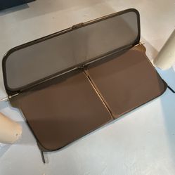 VW EOS Convertible Wind Screen Air Deflector w/ Storage Bag 