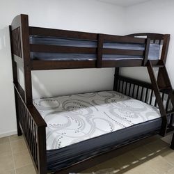 Solid Wood Bunk Bed Available For Fast Delivery Twin/full
