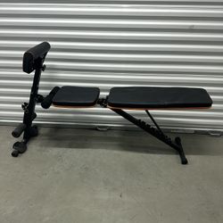 Adjustable Workout Bench - Foldable 
